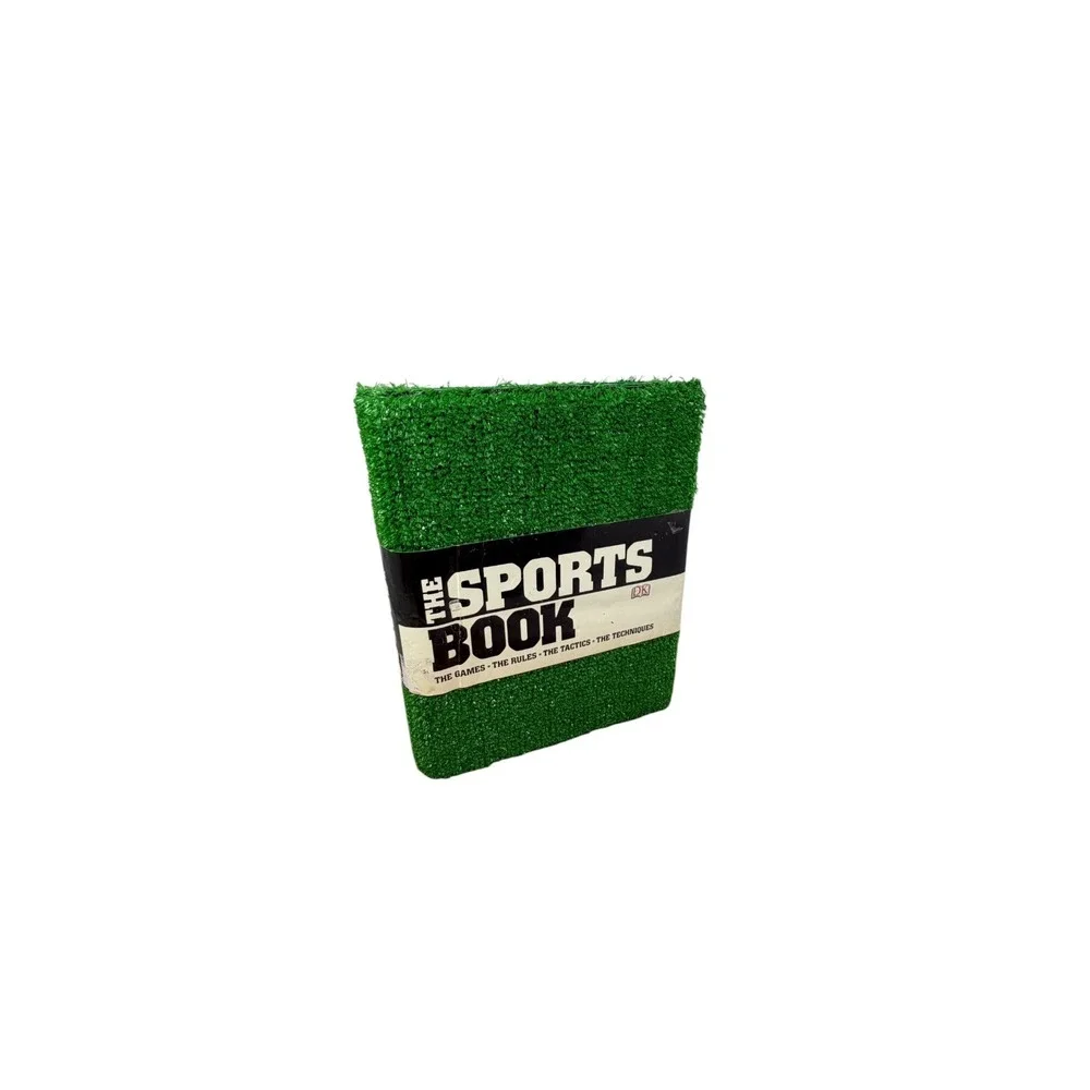 DK Publishing The Sports Book Hardcover Green Astroturf Cover Illustrated Guide